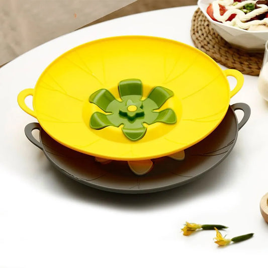 Silicone Spill-Proof Pot Cover